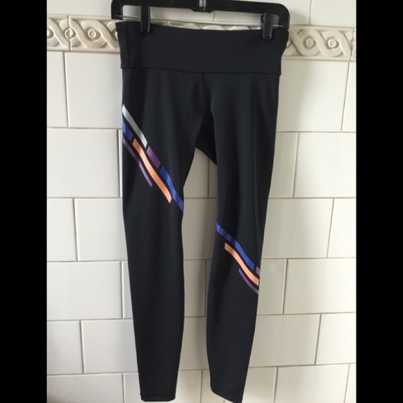 GAP GapFit GFast Leggings Colorful Accents size  XS - Picture 2 of 5